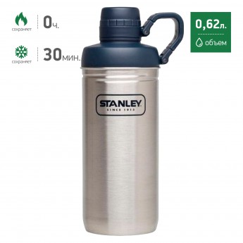 Бутылка для воды STANLEY ADVENTURE 0,62L 10-02112-002 стальной
