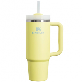 Термокружка STANLEY QUENCHER H2.0 0,88L (10-11912-086) с трубочкой, желтая Термокружка STANLEY QUENCHER H2.0 0,88L (10-11912-086) с трубочкой, желтая