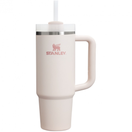 Термокружка STANLEY QUENCHER H2.0 0,88L (10-11912-094) с трубочкой, розовая
